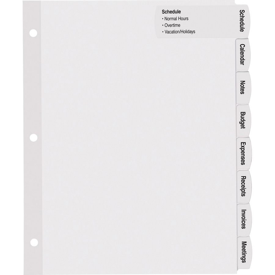 Picture of Avery&reg; Big Tab Tab Divider