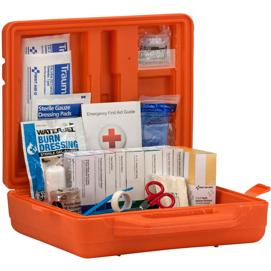 Picture of ANSI Class A+ First Aid Kit for 50 People, Weatherproof, 215 Pieces, Plastic Case