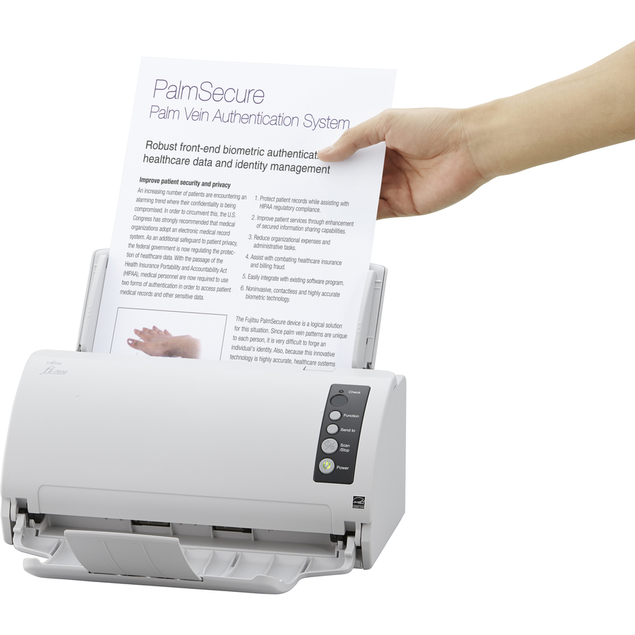 Fujitsu fi-7030 TAA Compliant Value-Priced Front Office Color Duplex Document Scanner with Auto Document Feeder (ADF)