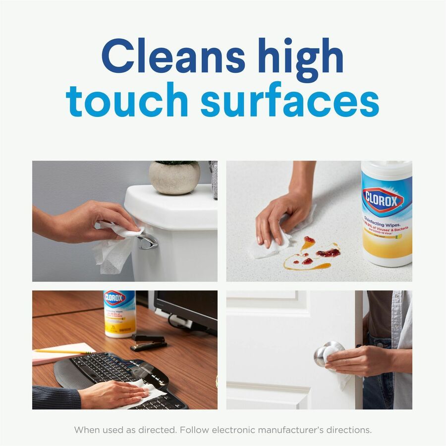 Picture of Clorox Disinfecting Bleach Free Cleaning Wipes Value Pack