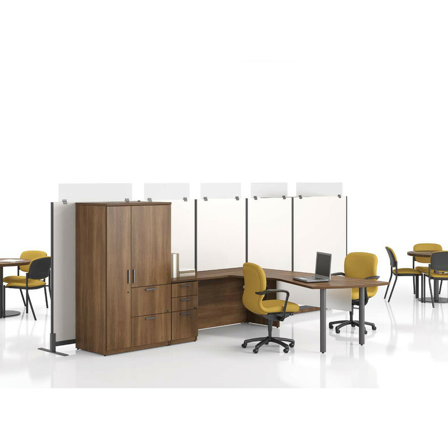 Picture of Lacasse Morpheo Rectangular Table with 2 Full Legs