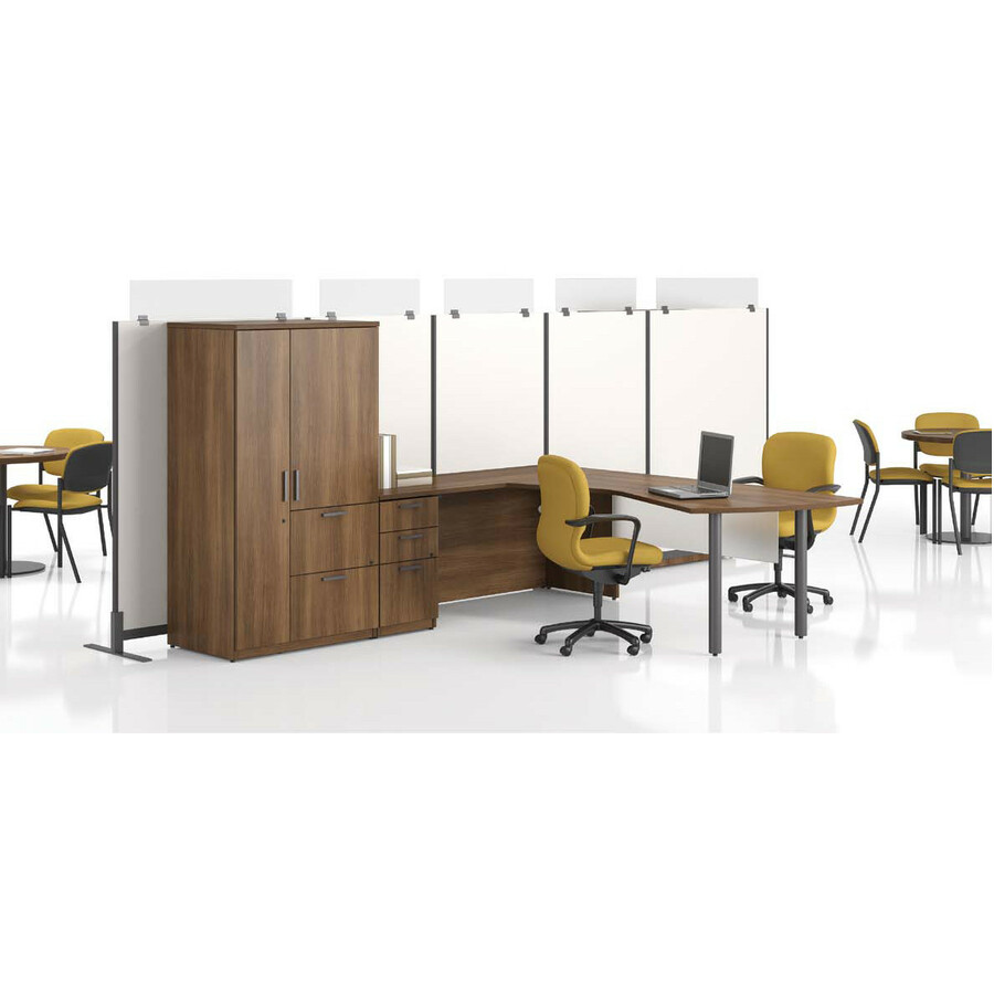 Picture of Lacasse Morpheo Rectangular Table with Laminate Modesty Panel