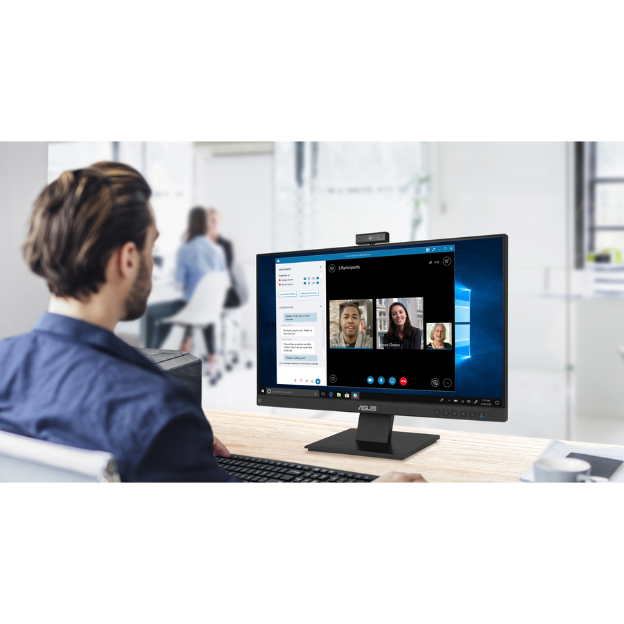 Asus BE24EQK 24" Class Webcam Full HD LCD Monitor - 16:9 - Black