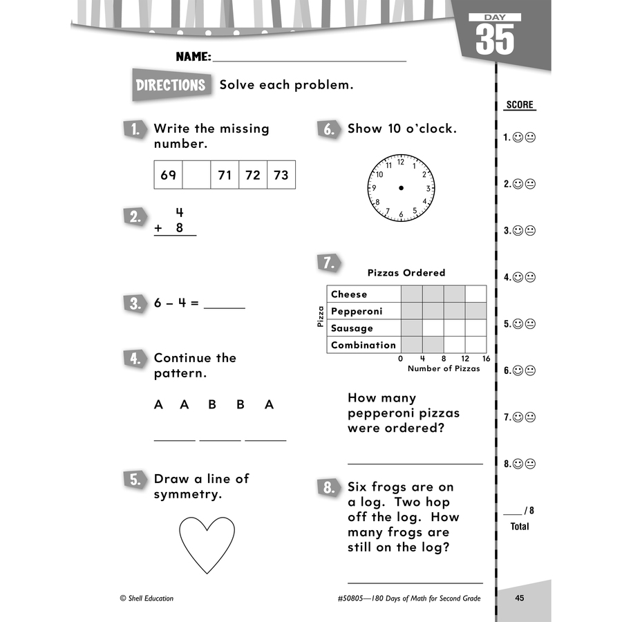 Picture of Shell Education Learn-At-Home Grade Level Math Bundle Printed Book