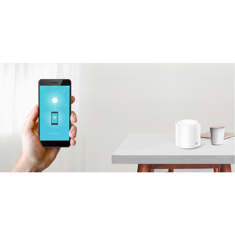 TP-Link Deco X20(1-pack) - Wi-Fi 6 IEEE 802.11ax Ethernet Wireless Router