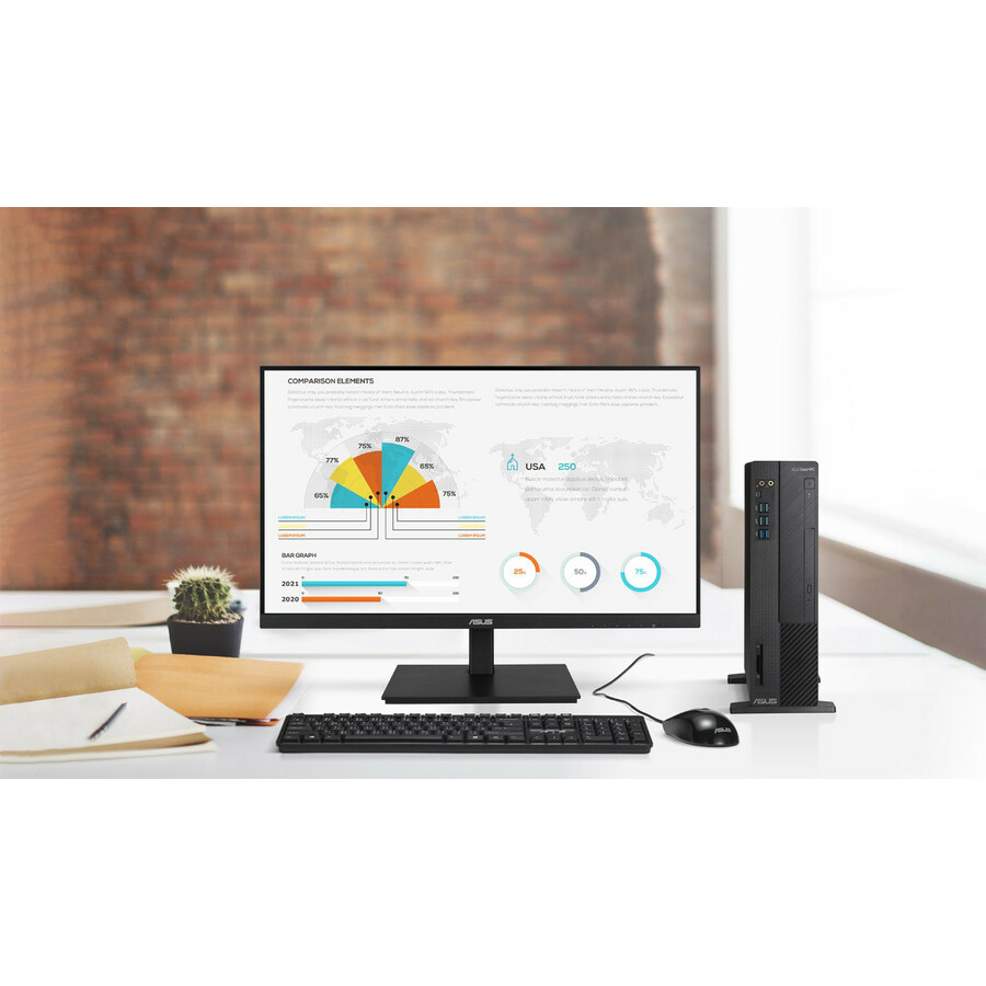 Asus VA27DQSB 27" Class Full HD LCD Monitor - 16:9 - Black
