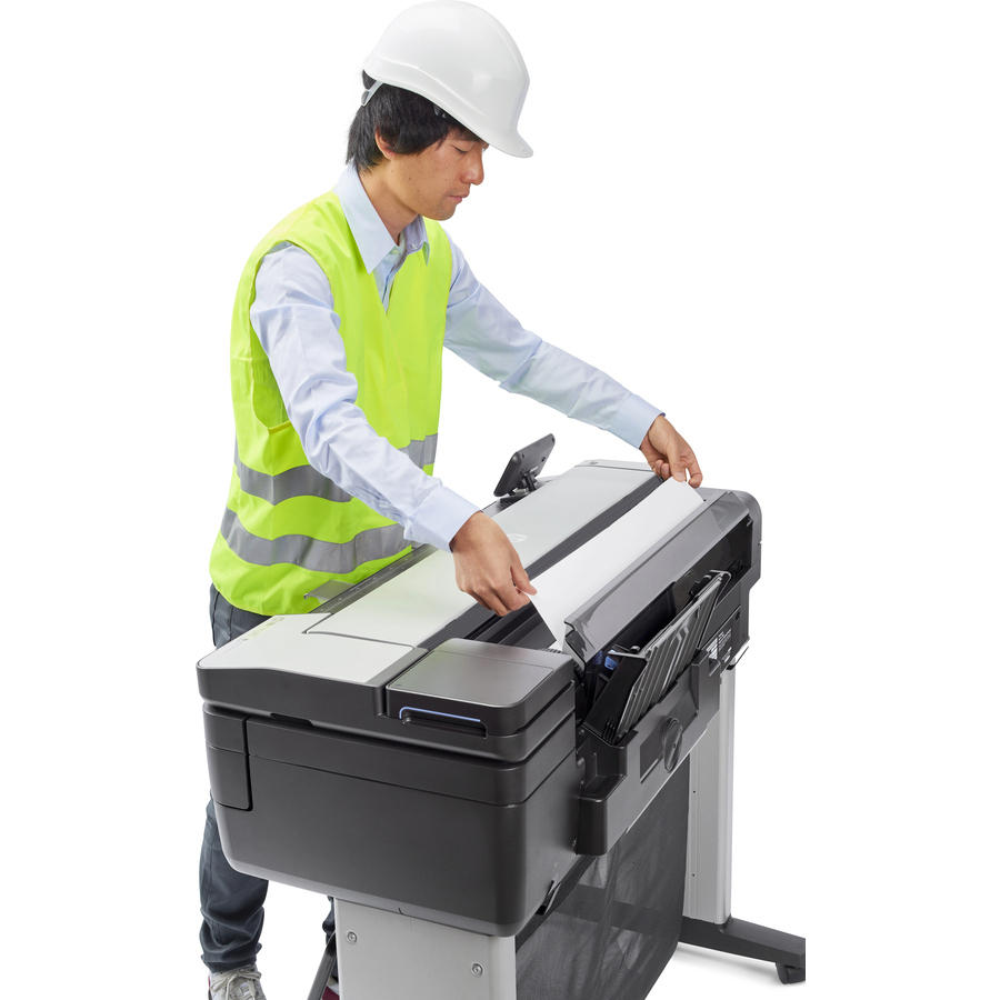 HP Designjet T830 Inkjet Large Format Printer - Includes Printer, Copier, Scanner - 24" Print Width - Color