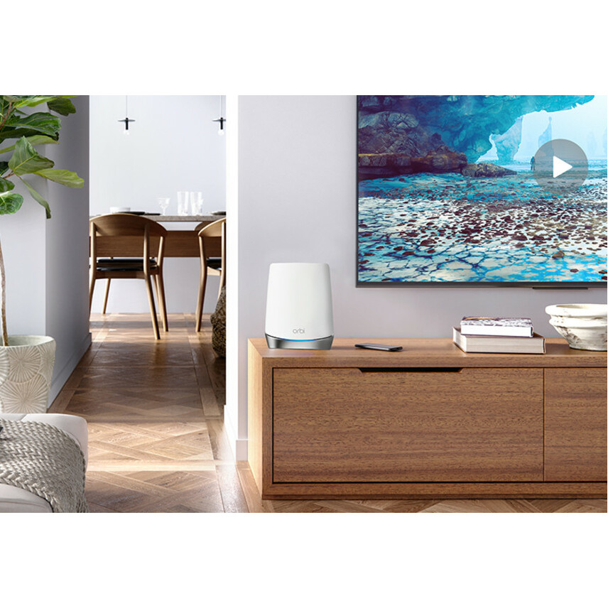 Netgear Orbi RBK753 Wi-Fi 6 IEEE 802.11ax Ethernet Wireless Router