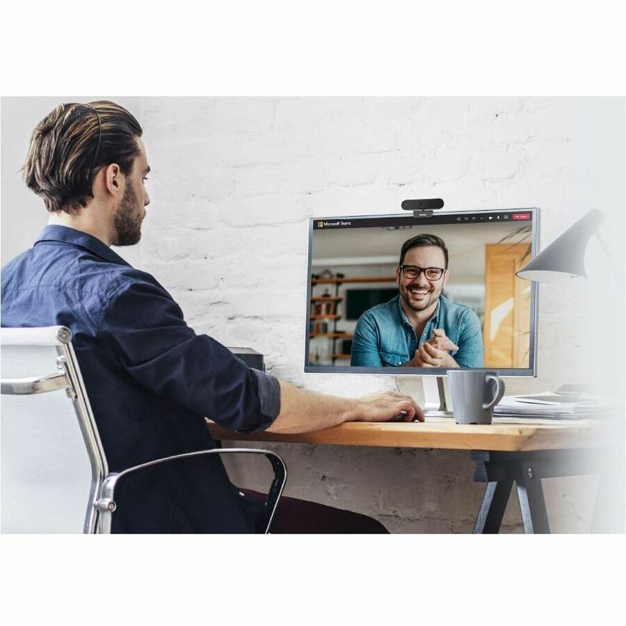Yealink UVC20 USB webcam with 1080p video, privacy lens cap, and built-in microphone — life-style view