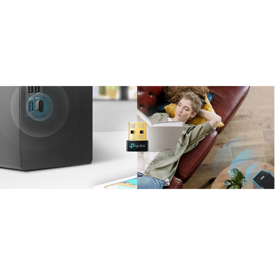 TP-Link UB500 - Bluetooth 5.0 Bluetooth Adapter for Desktop Computer/Notebook