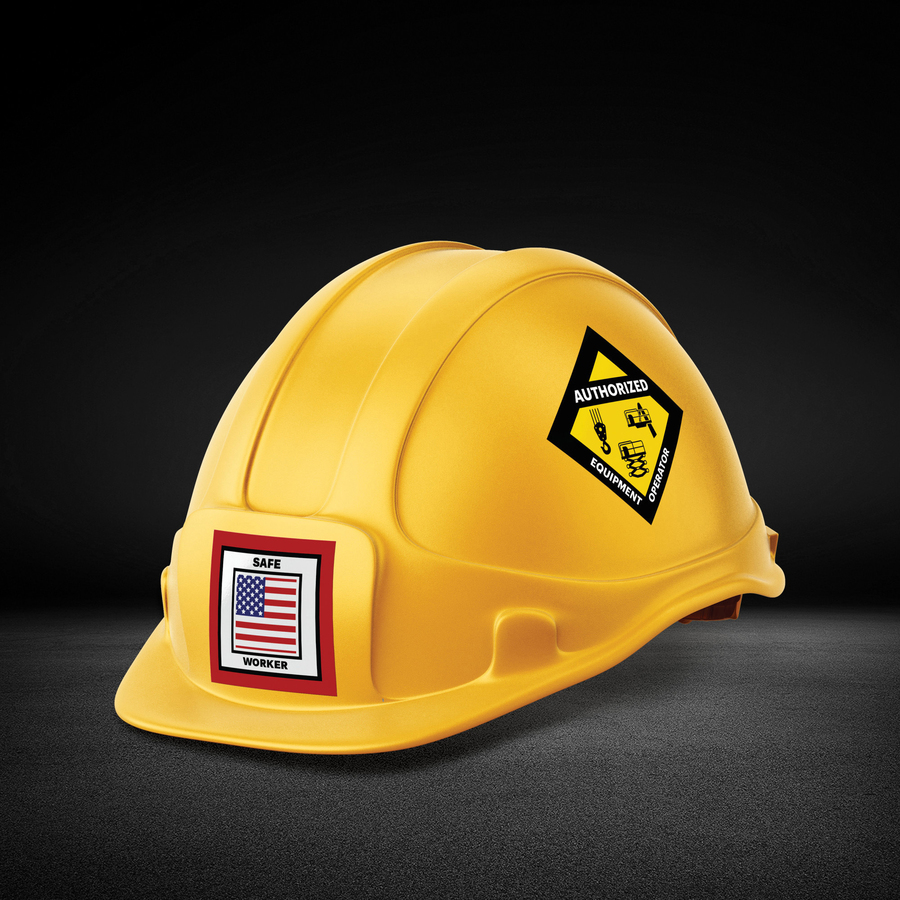 Picture of Avery&reg; Printable Hard Hat/Helmet Vinyl Stickers