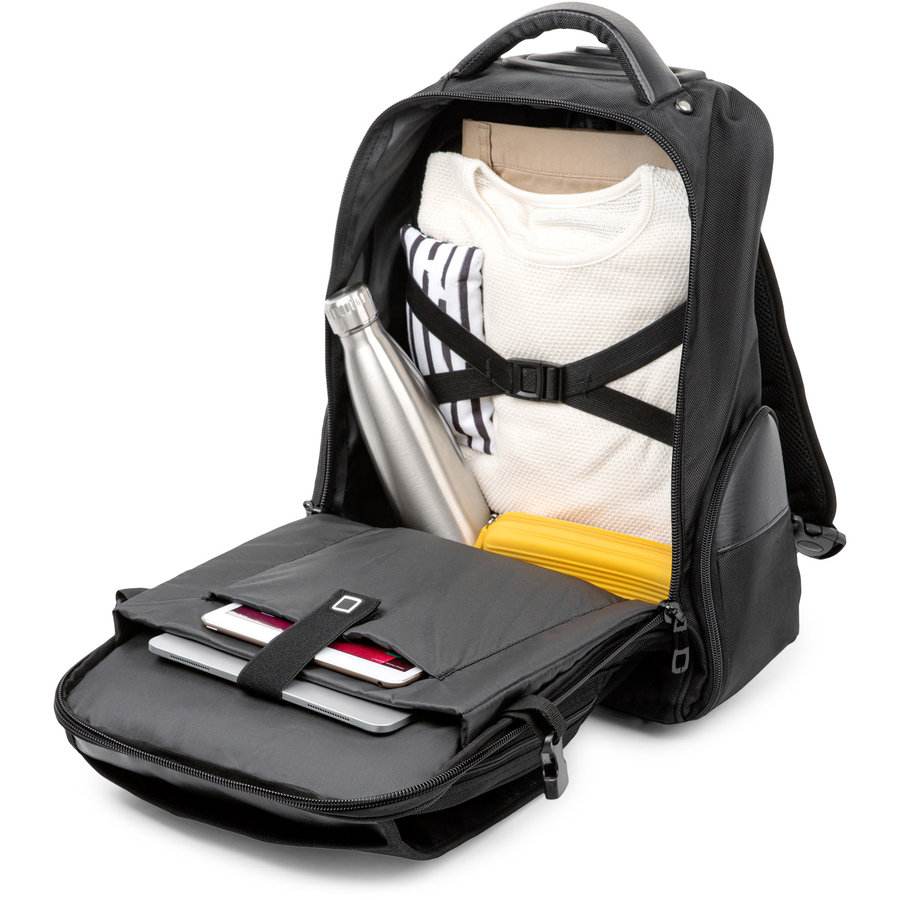 Picture of bugatti Gregory Carrying Case (Rolling Backpack) for 15.6" Notebook - Black