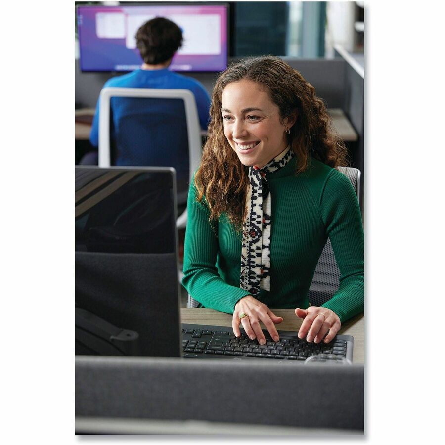 Logitech Signature K650 (Graphite) - Wireless Connectivity - Bluetooth/RF - 5.1 - 32.81 ft - ChromeOS - PC, Mac - AA Battery Size Supported - Graphite