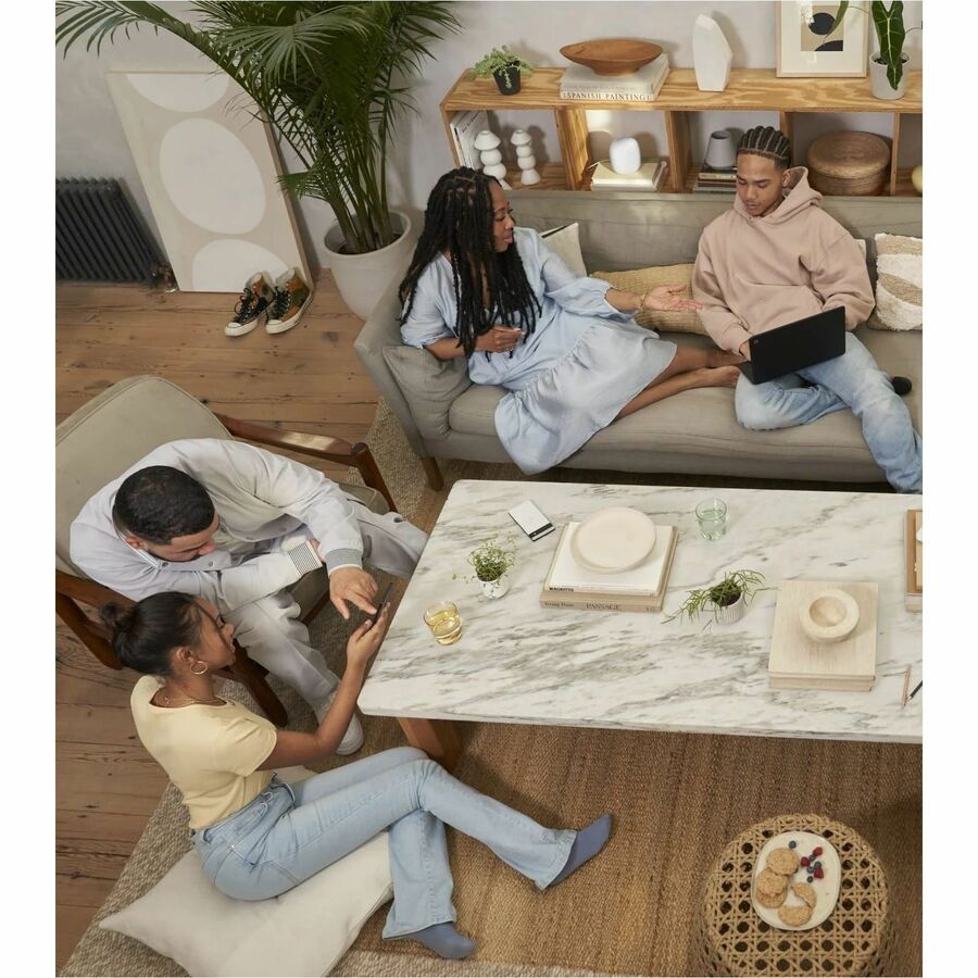 Google WiFi White 2-pack mesh Wi-Fi system for whole-home coverage — life-style view