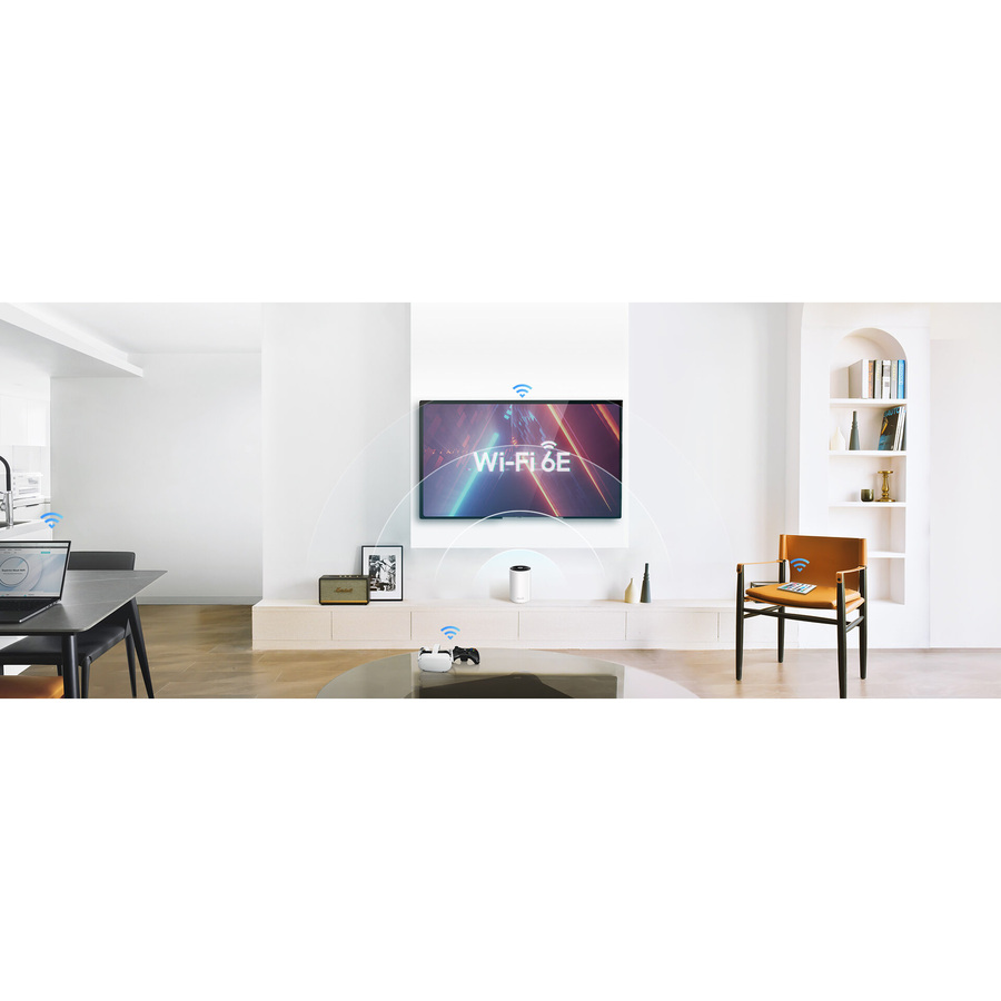 TP-Link Deco XE75 Pro(1-pack) - Deco AXE5400 Tri-Band WiFi 6E Mesh Router, 1-pack