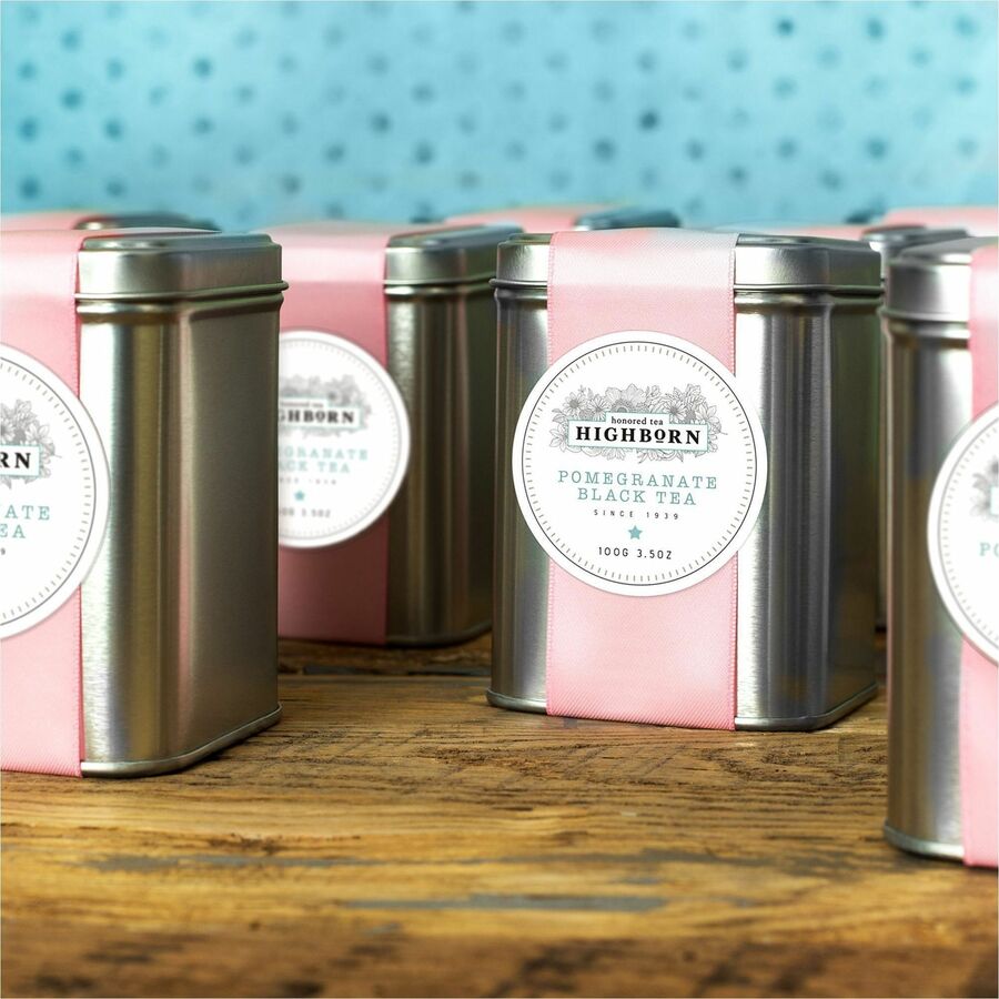 Avery® Glossy White Labels, 3" Round, 60 Labels (22891) - x 3" Diameter - Permanent Adhesive - Round - Glossy - White - Paper - 6 / Sheet - 10 Total Sheets - 60 Total Label(s) - For Label Printer - 60 / Pack