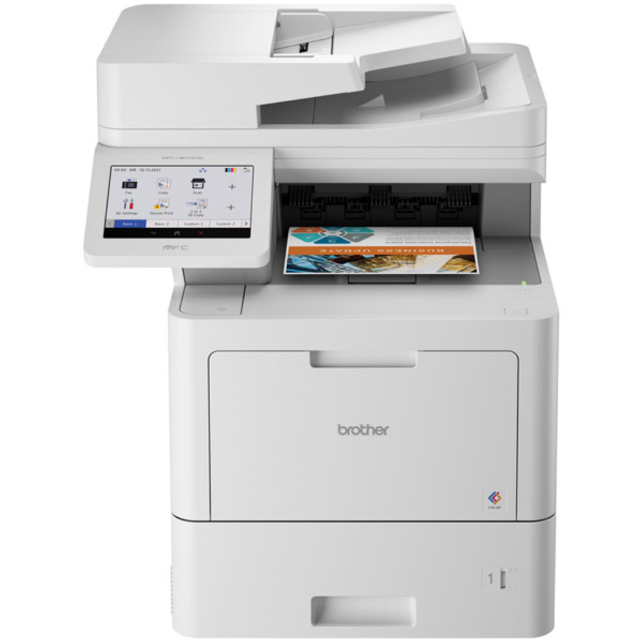 Brother Workhorse MFC-L9670CDN Enterprise Color Laser All-in-One Printer with Fast Printing, Large Paper Capacity, and Advanced Security Features