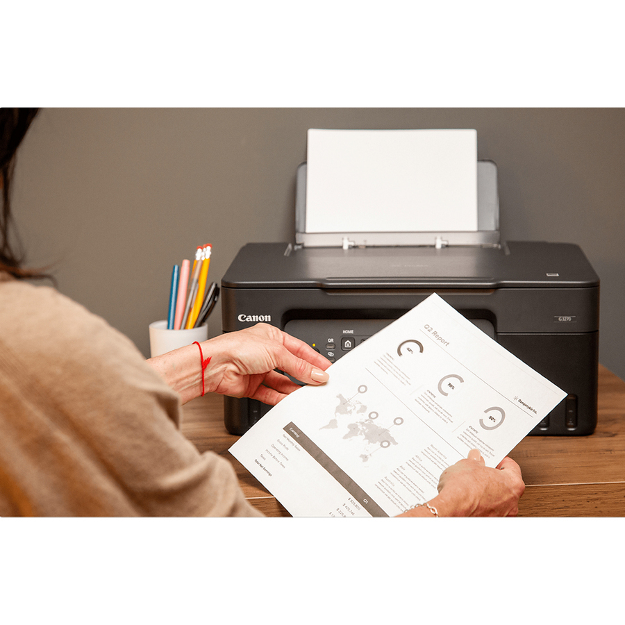 Canon PIXMA G3270 Wireless MegaTank Inkjet Multifunction Printer - Color - Black