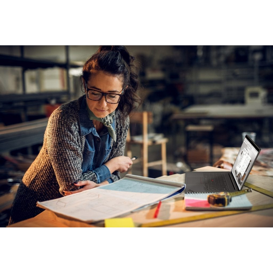 Lenovo ThinkPad P1 Gen 4 20Y3S0K600 16" Mobile Workstation - WQXGA - Intel Core i7 11th Gen i7-11850H - vPro Technology - 32 GB - 1 TB SSD - English Keyboard - Black