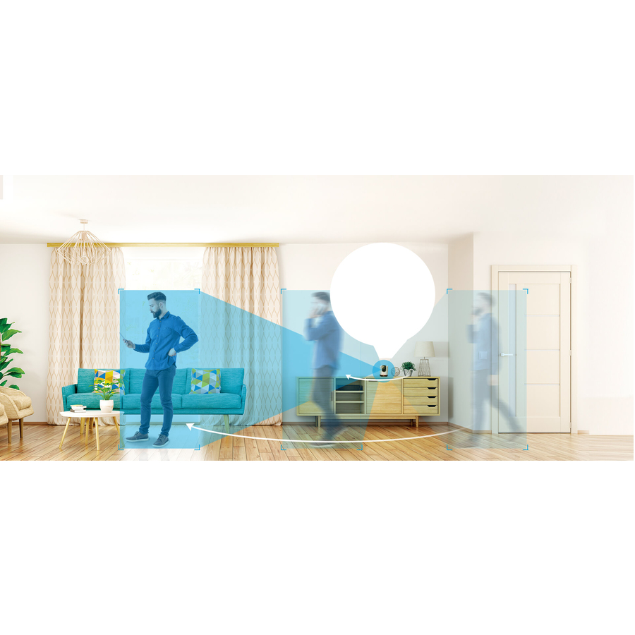 Caméra de sécurité intérieure Wi-Fi TP-Link Tapo C225 2K QHD Pan/Tilt