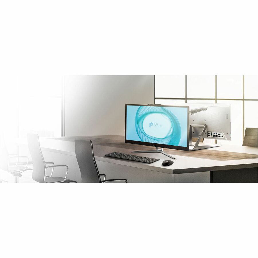 MSI Pro PRO AP222T 13M-068US All-in-One Desktop PC- Intel Pentium Gold G7400 - 4 GB - 128 GB SSD - 22" Full HD Touchscreen display