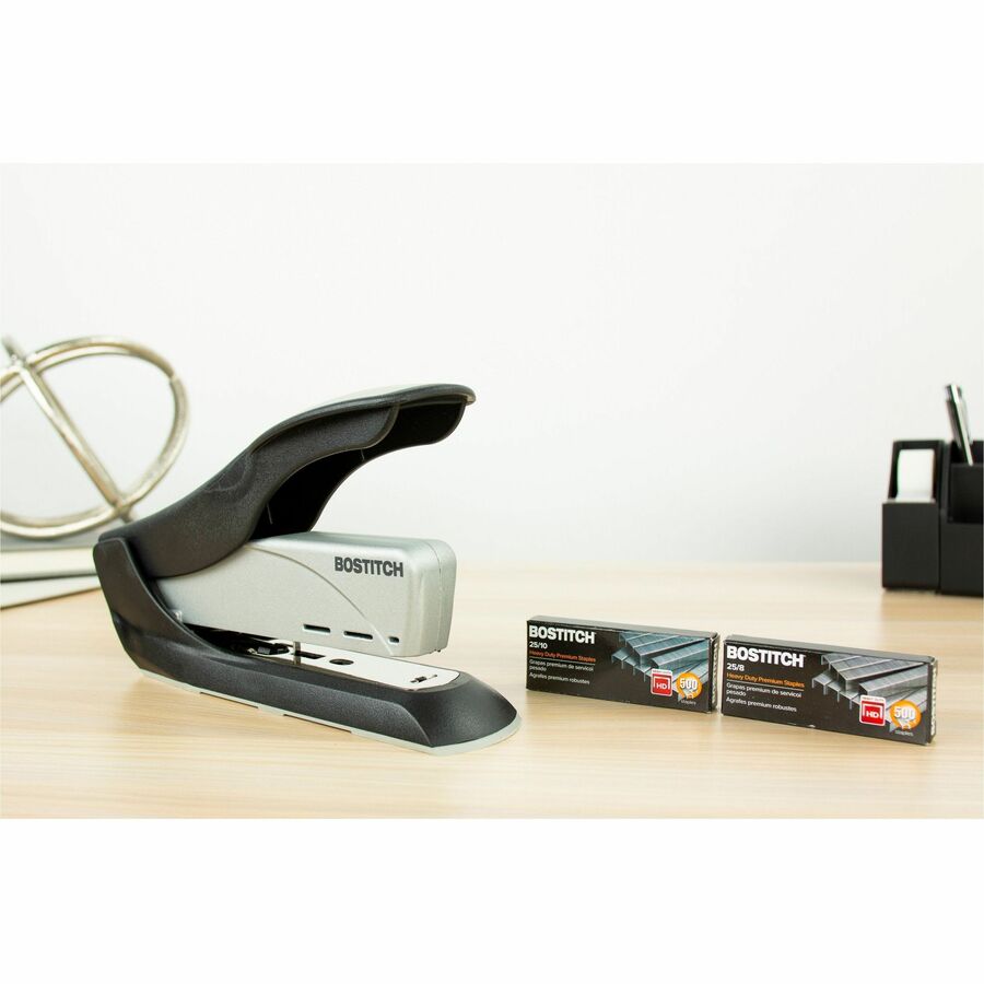 Picture of Spring-Powered 65 Premium Heavy-Duty Stapler, Up To 65 Sheets, 3.25" Throat, Antimicrobial, 1 EA