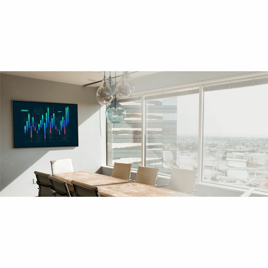 MAXHUB 86-inch non-touch 4K Android LCD display with wall mount — life-style view