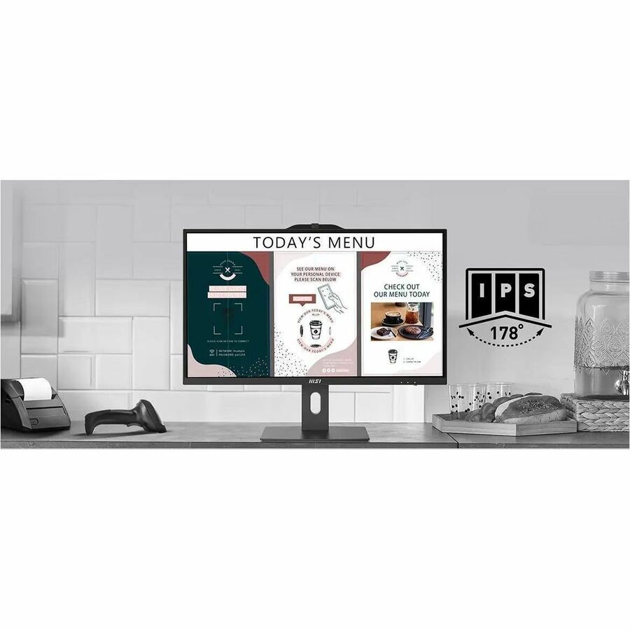 MSI PRO AP272P-600US - 27" IPS FHD Display - All-in-One PC- Intel Core i7 - 32 GB - 1 TB SSD - W11P - 3Y Onsite Warranty