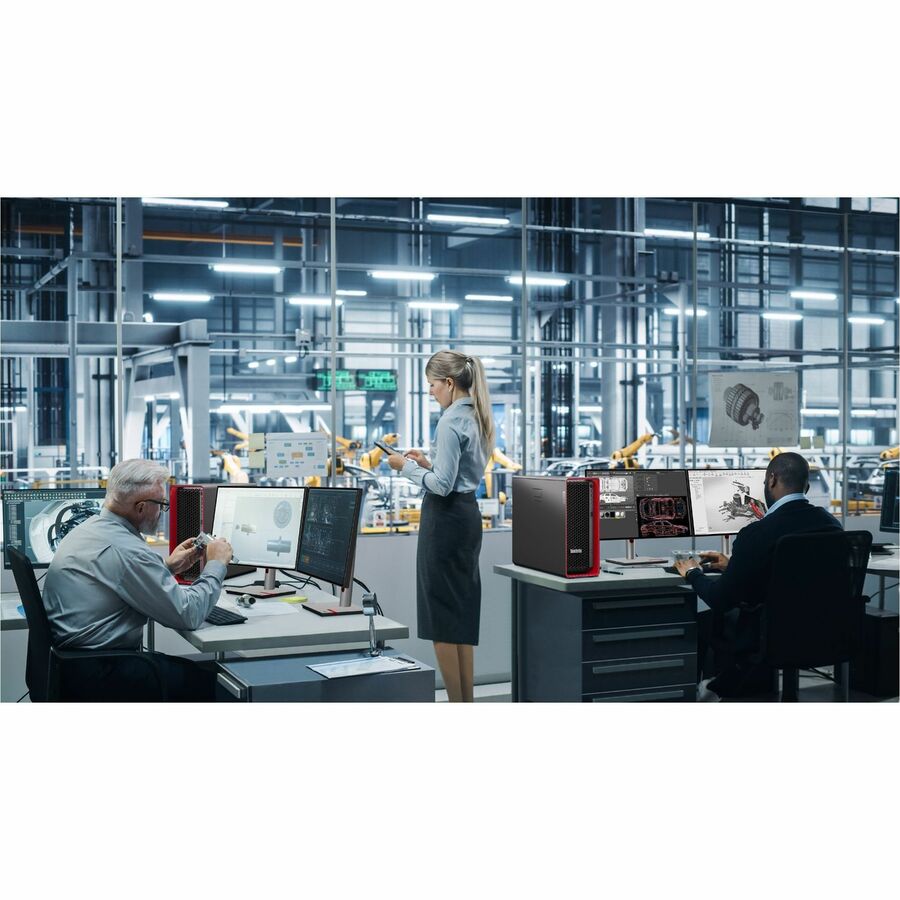 Lenovo ThinkStation P7 30F3004RUS Workstation - 1 Xeon w5-3425 - vPro Technology - 64 GB - 2 TB SSD
