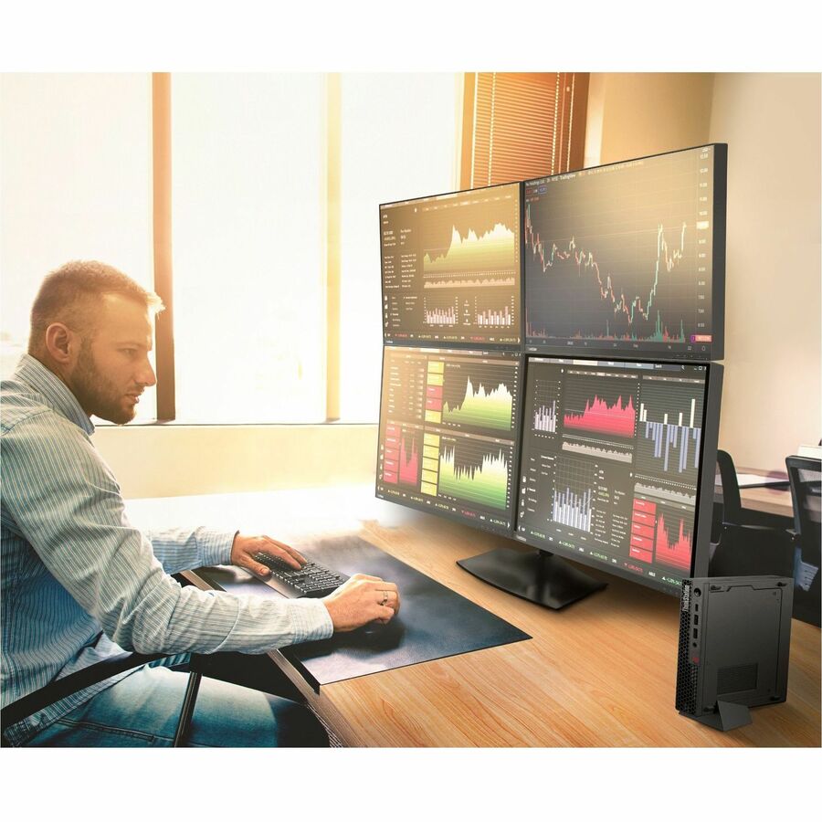 Lenovo ThinkStation P3 30H0004DUS Workstation - 1 Core i5 13th Gen i5-13500 - vPro Technology - 32 GB - 1 TB SSD - Tiny - Black