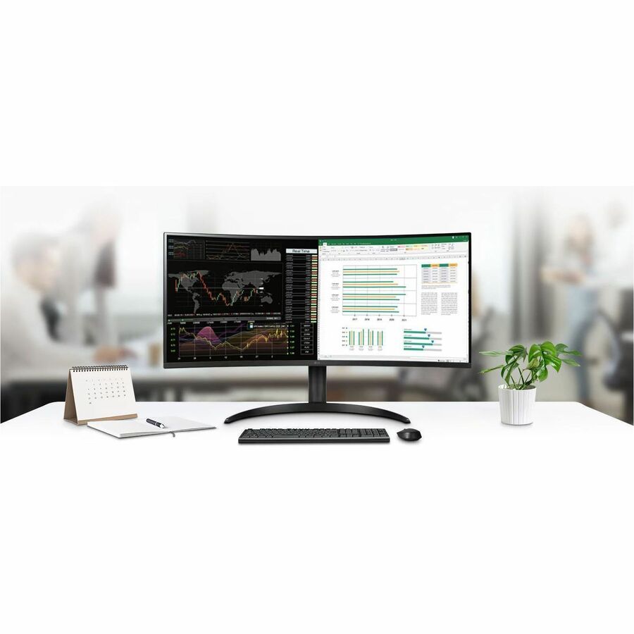 LG UltraWide 34CR65 34CR651N-6P All-in-One Thin Client - 1 Pentium Silver N6005 Quad-core (4 Core) 2 GHz