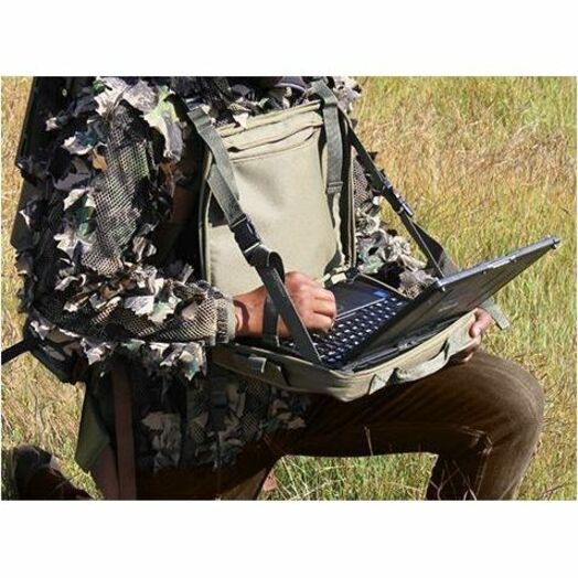 Getac X600 Pro-PCI rugged laptop — life-style view