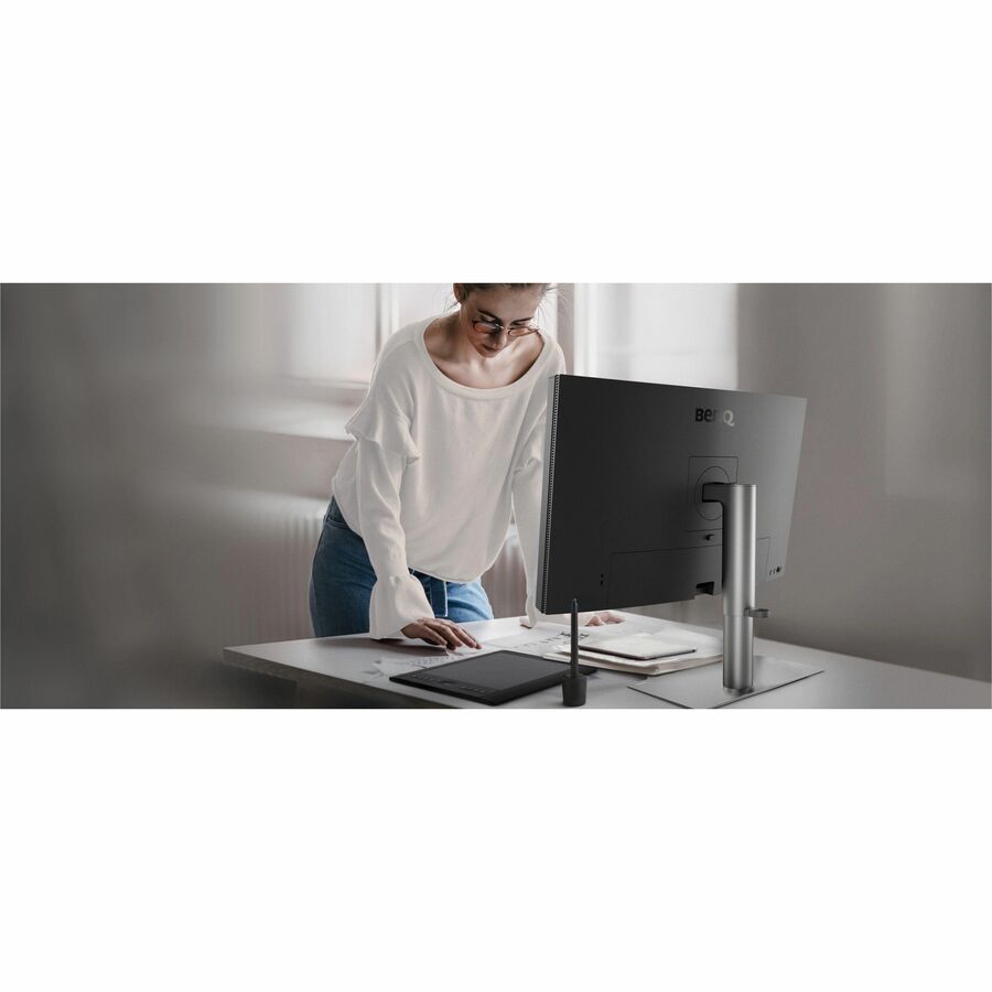 BenQ DesignVue PD2706U 27" Class 4K UHD LED Monitor - 16:9 - Dark Gray