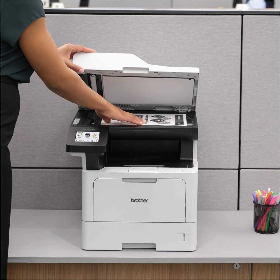 Brother DCP-L5510DN Wired Laser Multifunction Printer - Monochrome