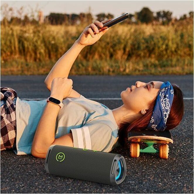 Morpheus 360 Sound Stage Pro wireless portable speaker with Bluetooth 5.4 — life-style view