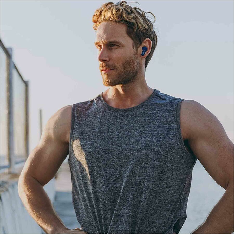 M360 TW1800L Nemesis true wireless earbuds with compact in-ear Bluetooth design — life-style view