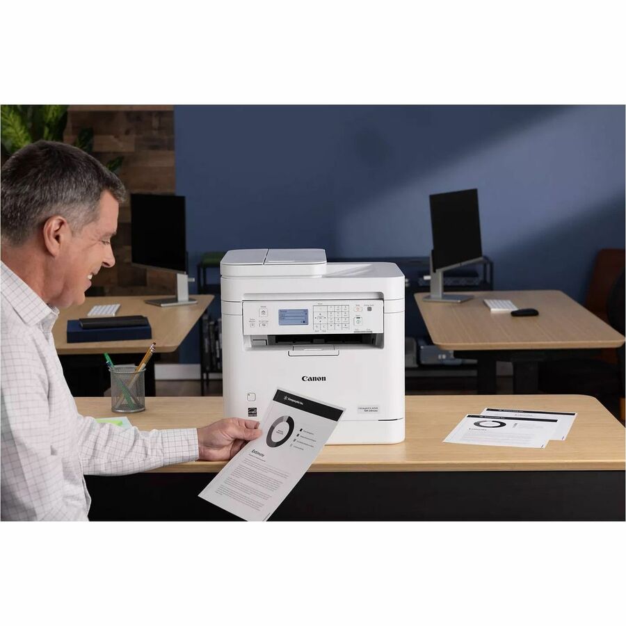 Canon imageCLASS MF284dw Wired & Wireless Laser Multifunction Printer - Monochrome - White