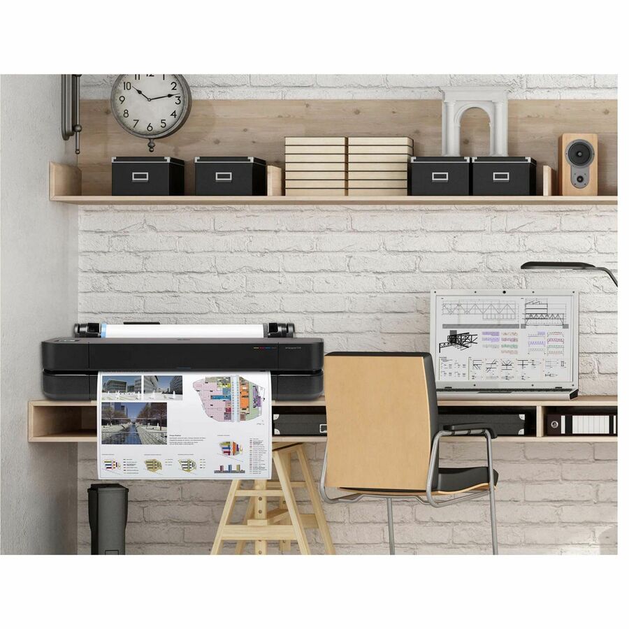 HP Designjet T250 A1 Inkjet Large Format Printer - Includes Printer - 24" Print Width - Color