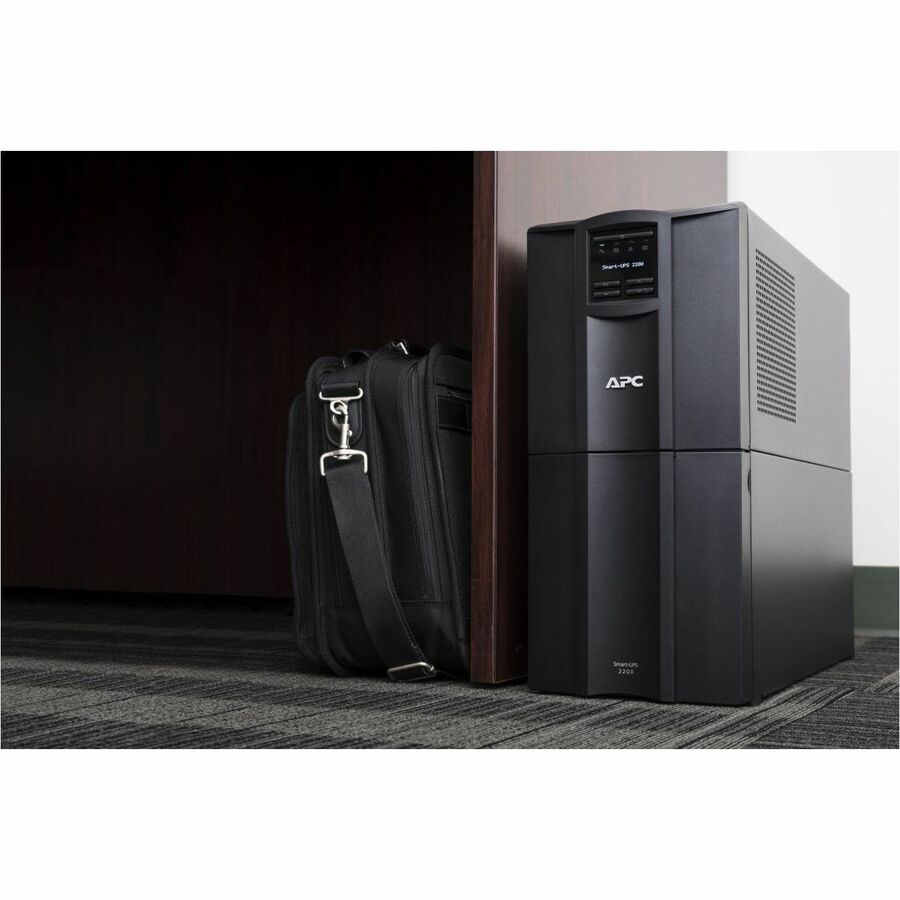 APC Smart-UPS, Line Interactive, 2200VA, Tower, 120V, 8 NEMA 5-15R+2 NEMA 5-20R outlets, SmartConnect Port+SmartSlot, AVR, LCD [TAA]