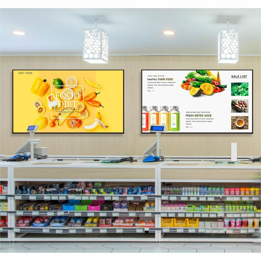 55" 4K UHD LCD IPS WebOS BSN — life-style view