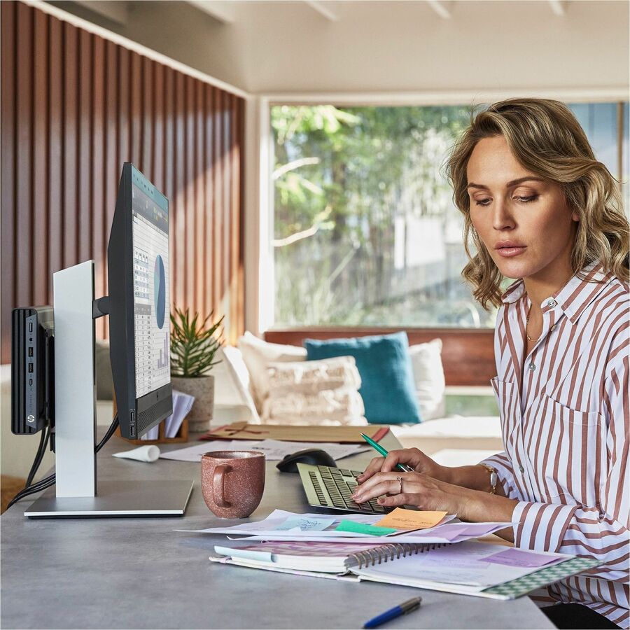 HP Elite Mini 800 G9 Desktop Computer - Intel Core i5 12th Gen i5-12500T - 16 GB - 256 GB SSD - Mini PC