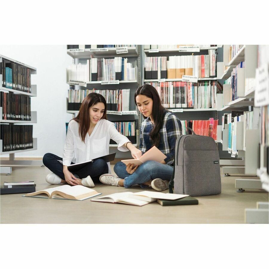 Kensington Simply Portable Lite Carrying Case (Backpack) for 16" Notebook - Gray