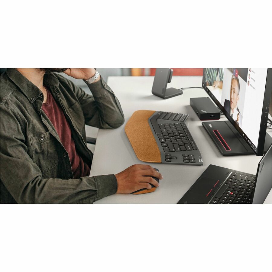 Lenovo Go Wireless Split Keyboard AI - US English