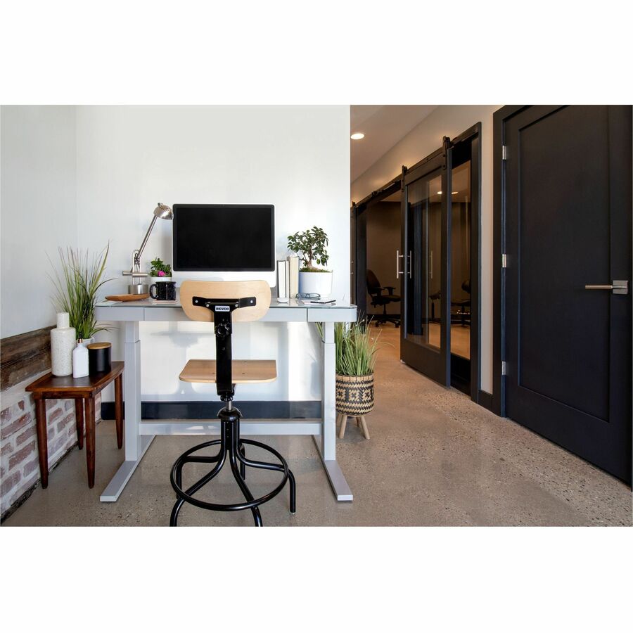 BEVCO Plywood Series Chair - Natural Wood Seat Color - Maple, Plywood Seat Material - Plywood Back Material - Black Frame Color - Round Leg, 5-star Base - 1 Each