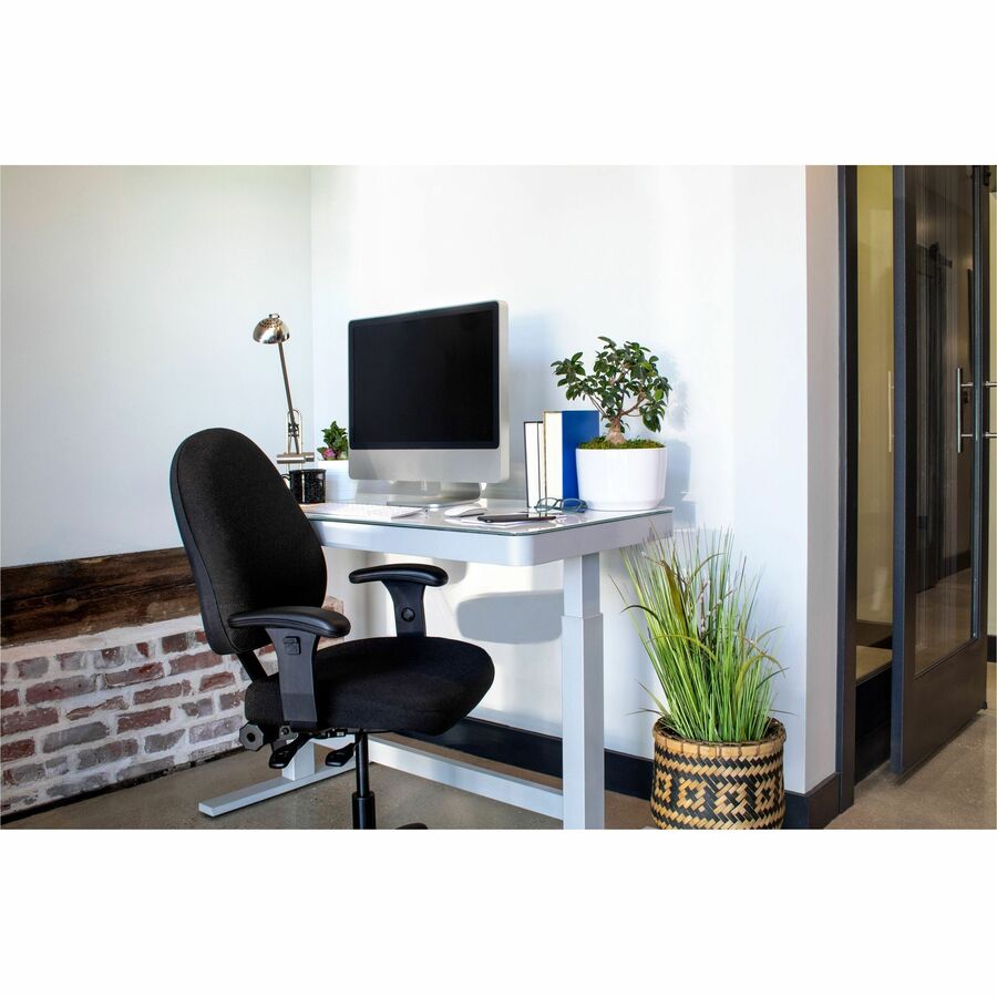 BEVCO Integra Series Chair - Black Seat Color - Fabric Seat Material - Polypropylene Back Material - High Back - 5-star Base - Black - Foam, Fabric - 1 Each