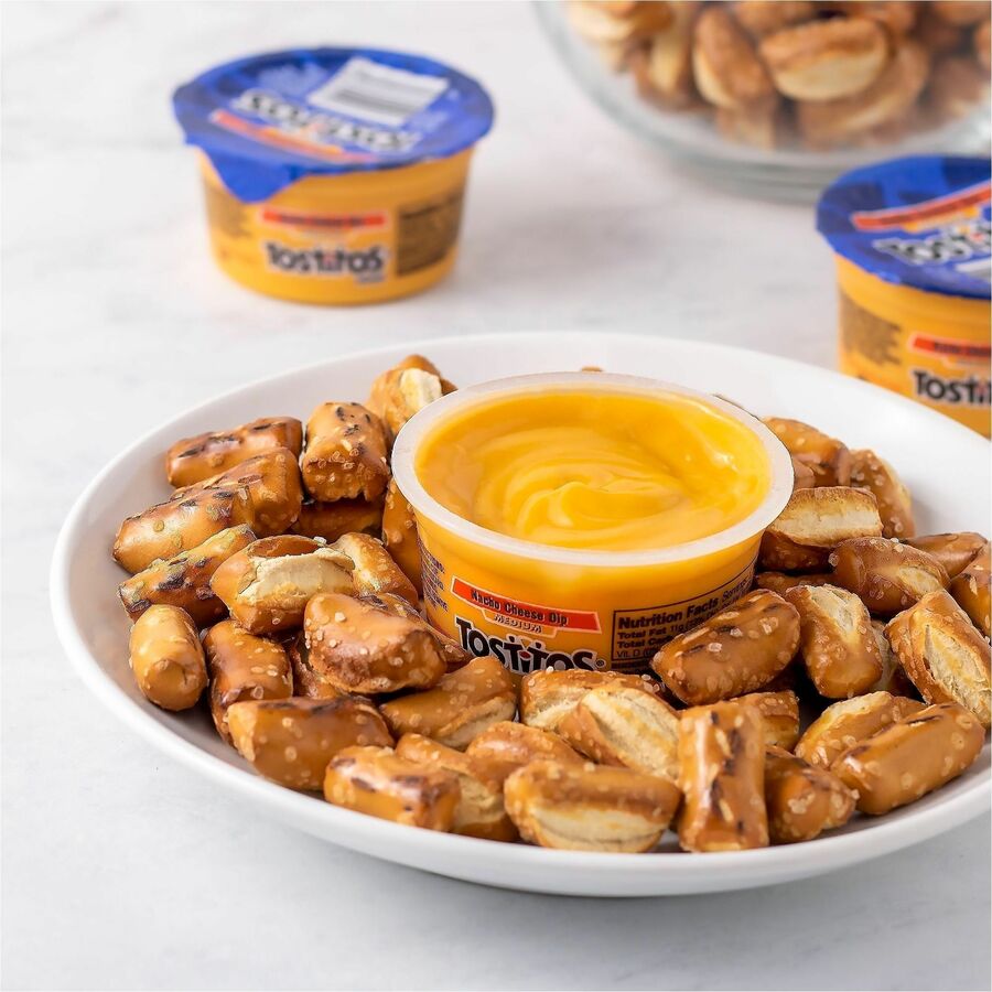 Green Rabbit Tostitos Nacho Cheese Dip To-Go Cups - Nacho Cheese - 1 / Carton