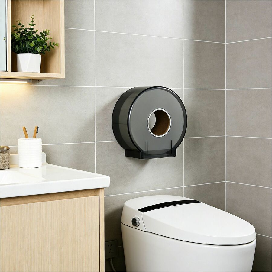 Genuine Joe Jumbo 2-Ply Bathroom Tissue - 2 Ply - 37.20" Width x 1000 ft Length - White - 1 Carton - Kennedy Office