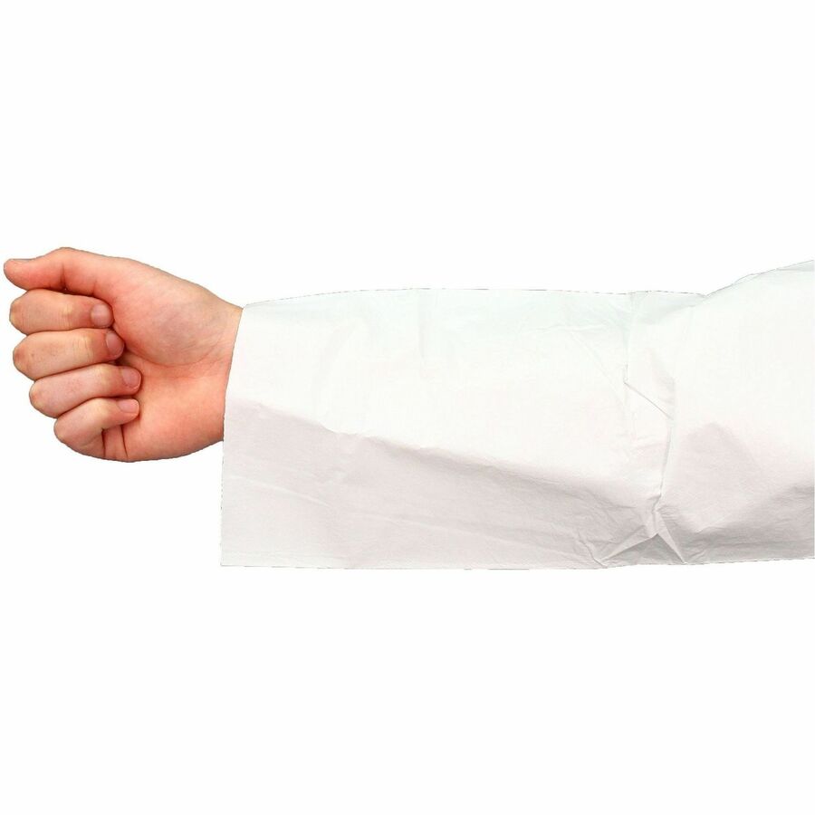 Genuine Joe Promax Coveralls - X-Large - White - Comfortable, Breathable, Microporous, Versatile
