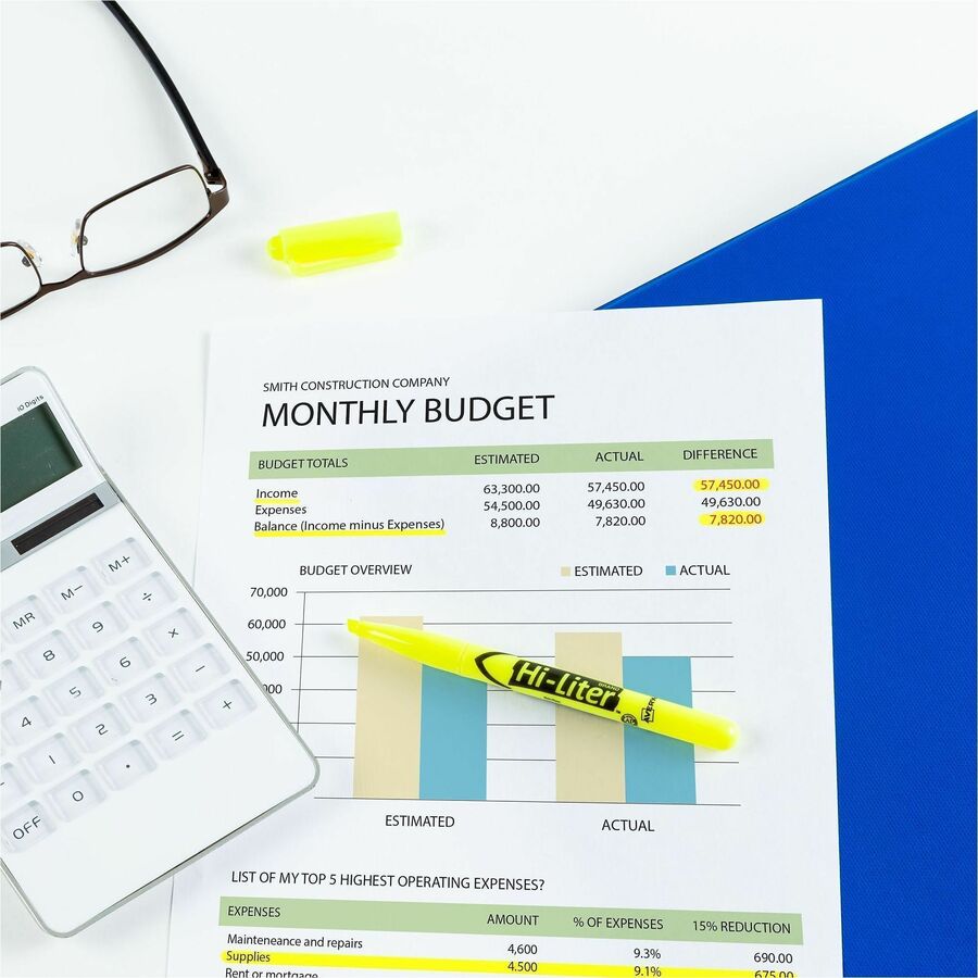 Picture of Avery&reg; Pen-Style Fluorescent Highlighters