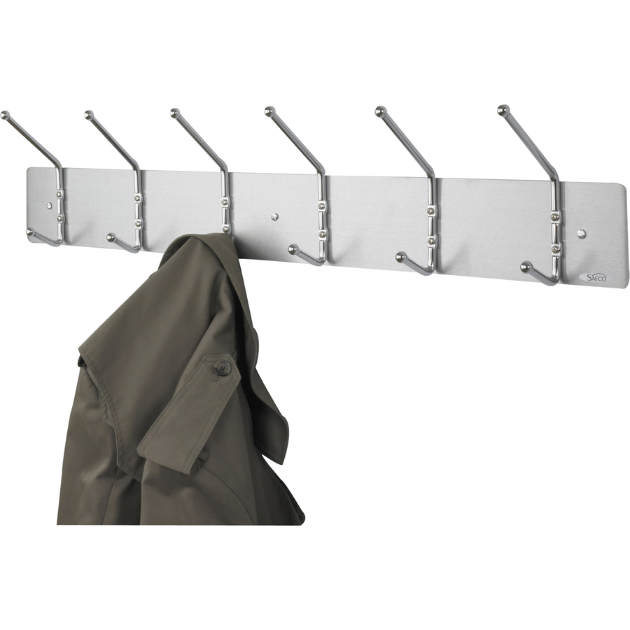 Picture of Safco 6-Hook Contemporary Steel Coat Hooks